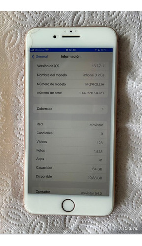 iPhone 8 64 Gb Oro