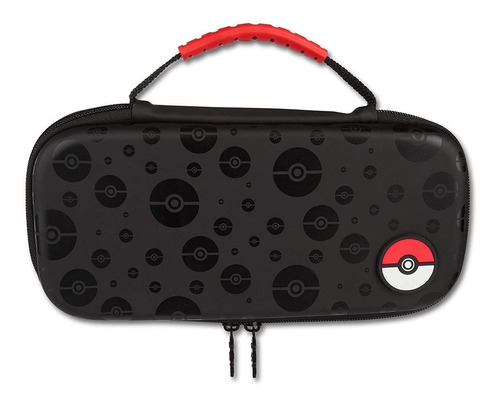 Bolso Protector Nintendo Switch Poke Ball Patter Negro