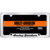 Marco De Matrícula Cromado Harley Davidson Para Automóviles