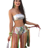 Conjunto Metalizado Carnaval Dança