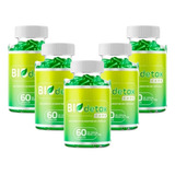 Kit 5 Bio Detox Antioxidante Natural Queima Gordura Slim Fit