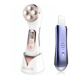 Skin Scrubber Ultrasonico + Electroporador Radiofrec Facial 