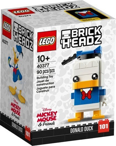 Lego Brick Headz Pato Donald 40377 - 90 Pz