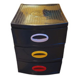 Cajonera Plastymet Organizador 3 Niveles 14 × 32 × 29 Cm