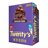 Box 12 Barras Twentys Chocolate Fudge - Your Goal