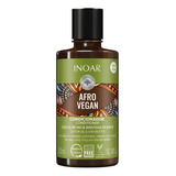  Shampoo Afro Vegan Inoar 300ml Vegano Rizos Rulos