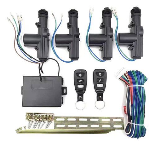 Kit Cierre Centralizado Auto Gadnic 2 Controles 4 Puertas