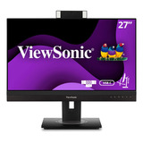 Monitor Viewsonic Vg2756v-2k Qhd, Ips Camara Con Iluminacion
