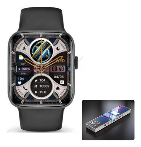 Smartwatch Watch X Serie 10 45mm Tela Amoled 1gb Chatgpt Gps