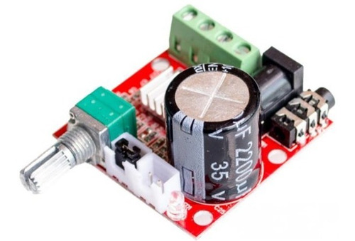 Kit Placa Amplificador Digital 15+15 30w Rms Módulo Potência