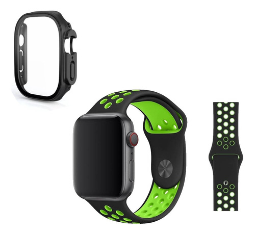 Correa Mas Case Para Apple Watch Silicona Deportivas 49mm