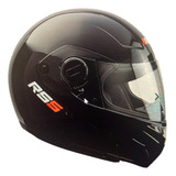  Casco Para Moto Integral Hawk Flip Rs5 Negro Talle S