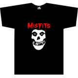 Camiseta Misfits Punk Rock Tv Tienda Urbanoz