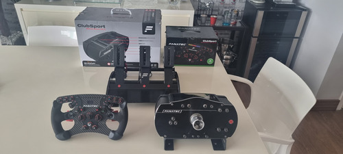 Fanatec Base V2.5 + Aro Formula V2.5x + Pedal V3 + Cockpit