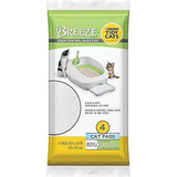 Tidy Cats Breeze Gato Pad Lecho 4 Pack.