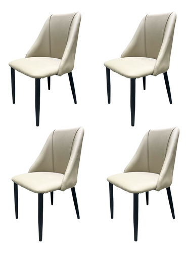 Pack 4 Silla Comedor Eleganza