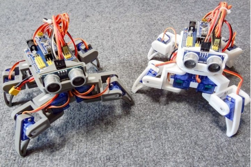 Kit Araña Robot Impresión 3d Programación Y Electrónica