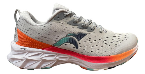 Zapatillas Running Maraton Impact #1008 Color Gris Claro