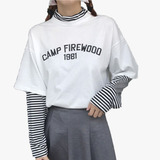 Camiseta Oversize Camp Firewood