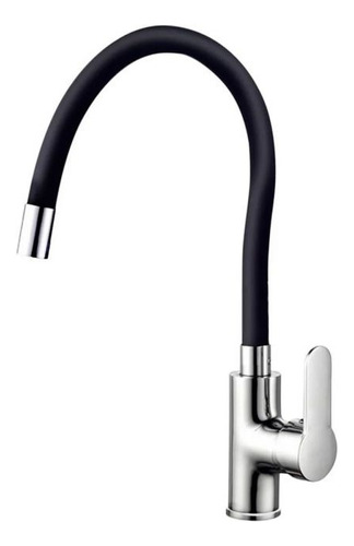 Griferia Canilla Cocina Monocomando Mesada Flexible Aireador