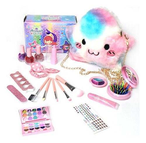 , Conjunto De Maquillaje Para Niñas