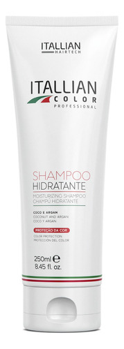 Shampoo Hidratante Itallian Color 250 Ml Uso Profissional