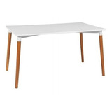 Mesa De Comedor Nordica Madera 120 X 80 Eames Ct