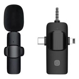 Micrófono K15 Compatible 3 En 1 Tipo C iPhone 3.5 Mm - 2 Und