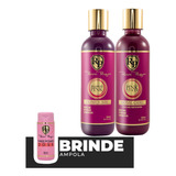 Kit Home Pink 300ml + Brinde Robson Peluquero