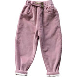 Pantalones Harén De Pana Para Niños Y Niñas