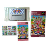 Kirby Dream Course Japonés Con Caja Y Manual Snes S Famicom