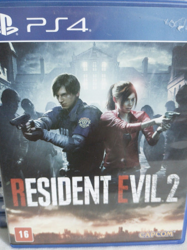 Game Resident Evil 2 Ps4 Midia Fisica Usado