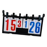 Score Board Portable Compact Score Flip Para Voleibol De