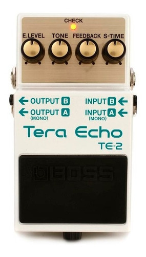 Pedal De Efecto Boss Te2 Tera Echo En Caja