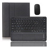 Funda Con Teclado Bluetooth Para iPad 9,7 Pulgadas Con Ratón