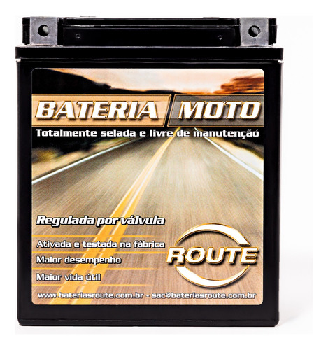 Bateria Yamaha Xtz 250 Lander 7ah Route Ytx7l-bs