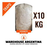 Trapo Crudo Para Limpieza - Stockinette 100% Algodón 10kg