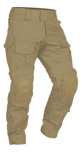 Pantalones Tácticos Impermeables For Hombre Con Rodillera
