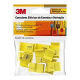 Conector Emenda Derivação 3m Scotchlok 2,5mm 25 Amp Idc 562 Cor Amarelo