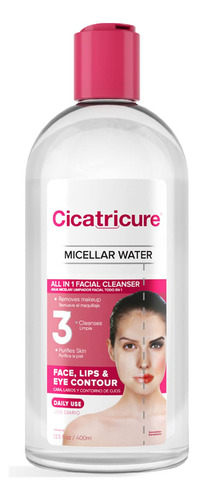 Cicatricure Agua Micelar Limpiadora Facial Todo En 1 13.5 F.