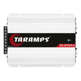 Amplificador Para Autos, Pickups & Suv Taramps Ds Ds 800x4 Clase D Con 4 Canales Y 800w Blanco