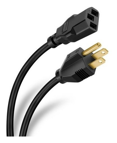 Cable De Alimentación Interlock Para Computadora De 1.8mts