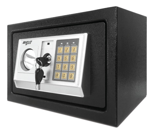 Caja Fuerte Helle Haus Hk-200-02331 Seguridad Alemana Digital Alarma Pilas Teclado Color Negro