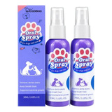 Spray De Limpieza Dientes Para Gatos+perros, Elimina Aliento