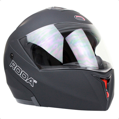 Casco Moto Abatible Revenge Talla Xl Negro Roda