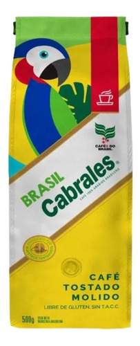 Cafe Brasil Tostado Molido Cabrales 500 Gr