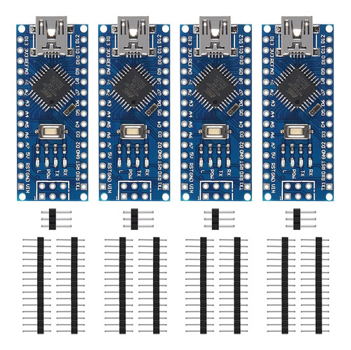 4 Unidades Para Nano V3.0 Atmega328p Nano Board Ch340 5 V 16