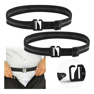 CRYZMITOL 2pz Sujetador De Camisa Hombre Tirantes Elásticos Ajustables Para Mantener Camisa Metida Y Lugar,Uso Discreto Bajo Ropa | MercadoLibre