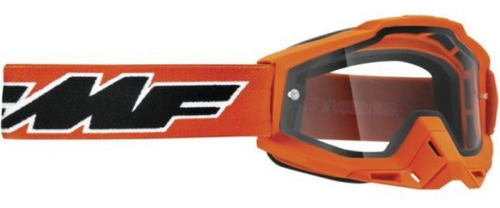 Fmf Powerbomb Goggle Rocket Orange - Mirror Silver Lens