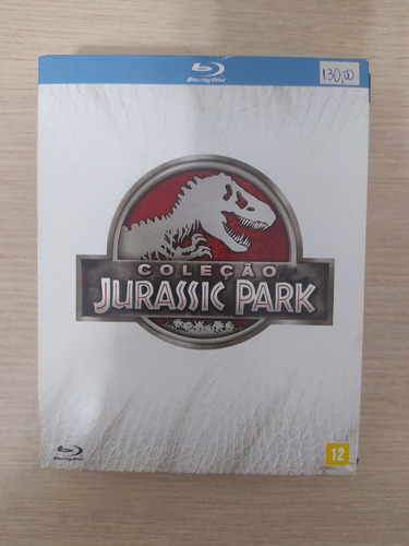 Blu Ray Box 4 Blu Rays Coleção Jurassic Park